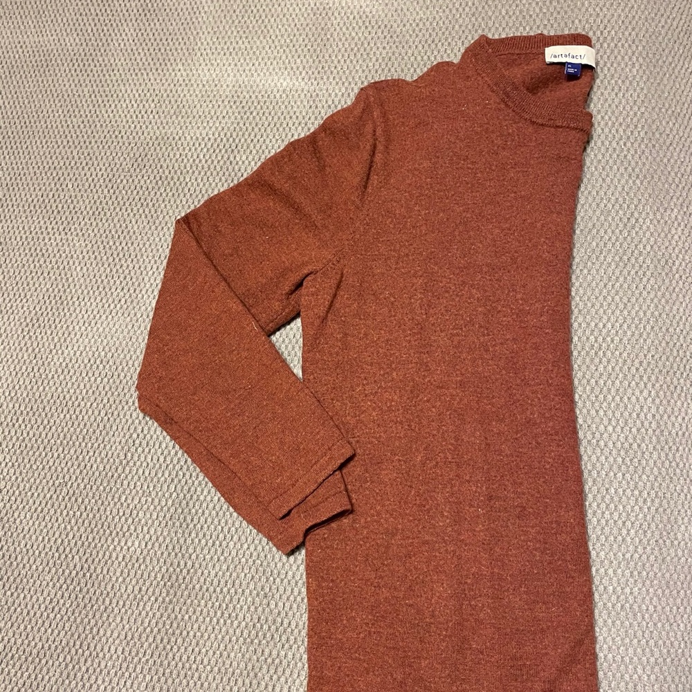 Dark Orange Sweater